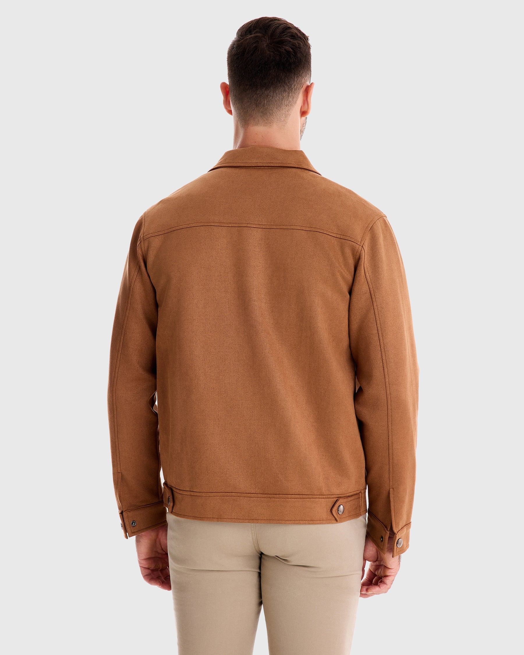 Leon | Zeitlose Suede-Bomberjacke - Image 3