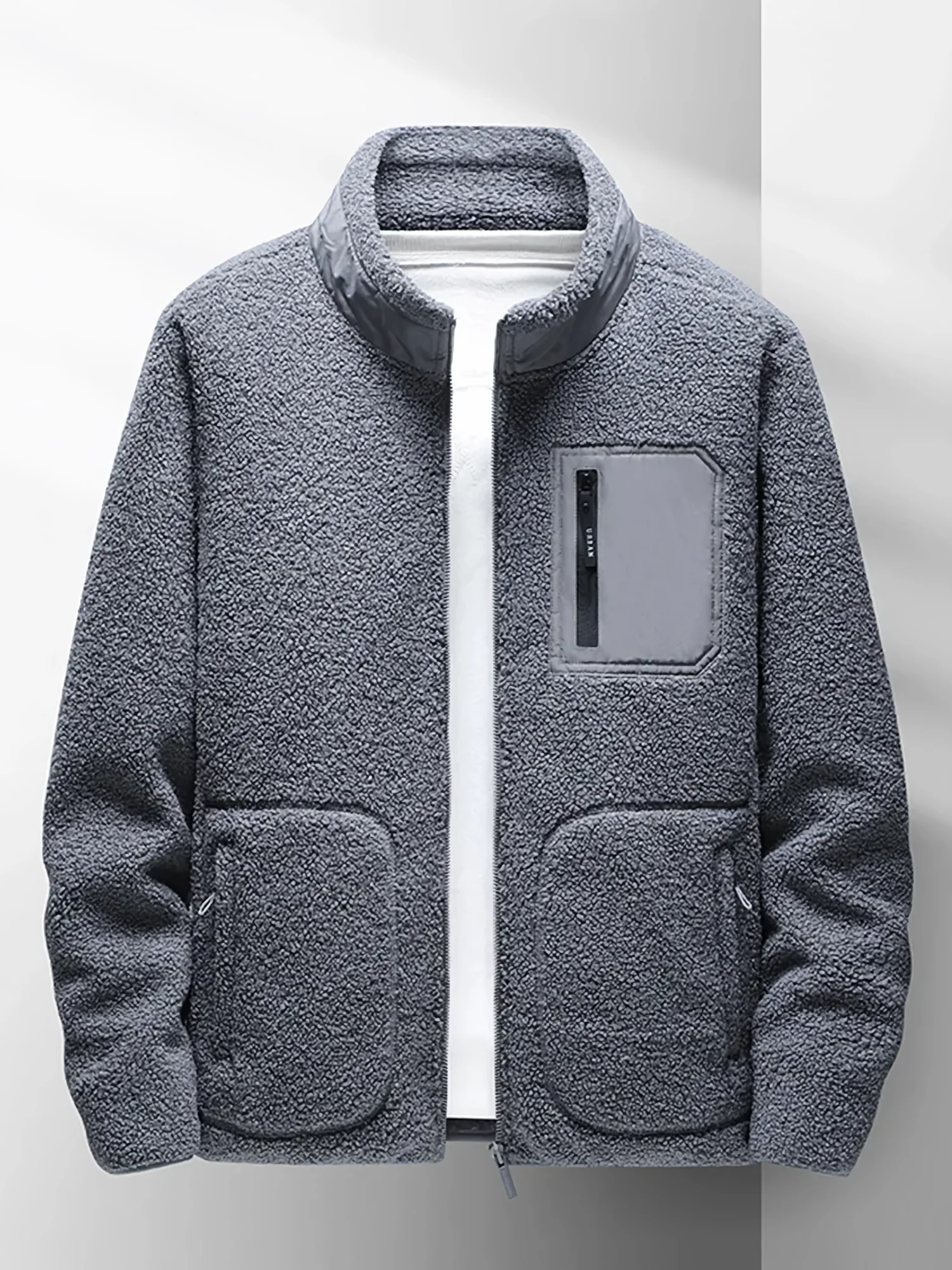 Leone | Warm Fleecejacke für Herren Mit Reißverschluss - Image 8