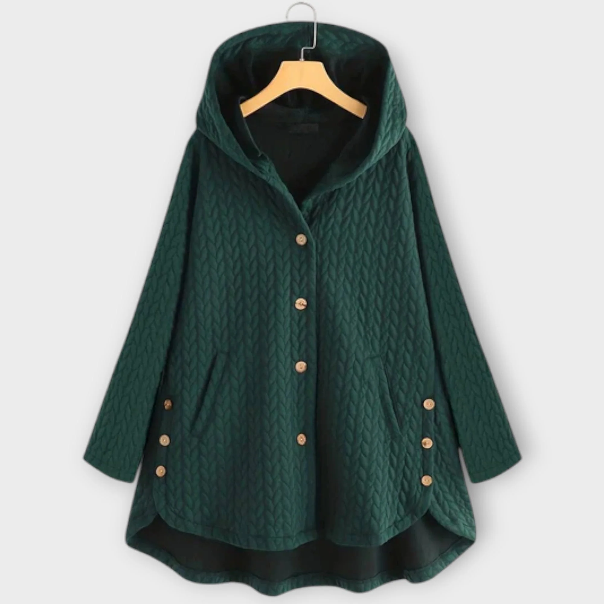 Lerina – Warme Jacke mit Knopfleiste - Image 3