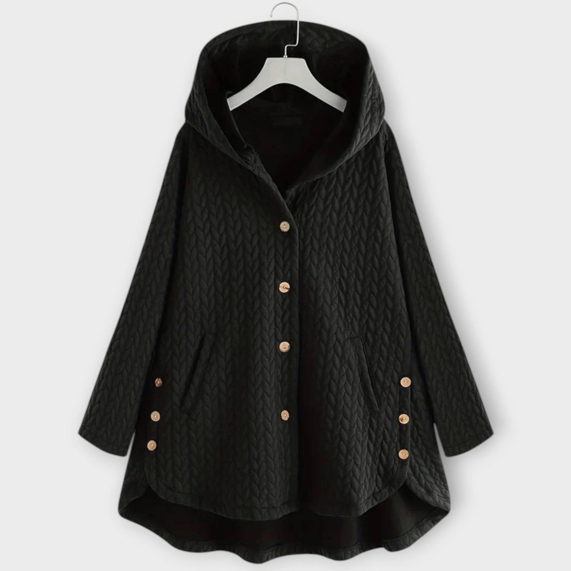 Lerina – Warme Jacke mit Knopfleiste - Image 5