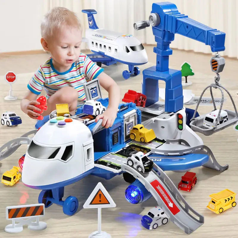 Lernspielzeug Flugzeug – Interaktive Lichter, Musik & Zubehör für Kleinkinder ab 12 Monaten - Image 2