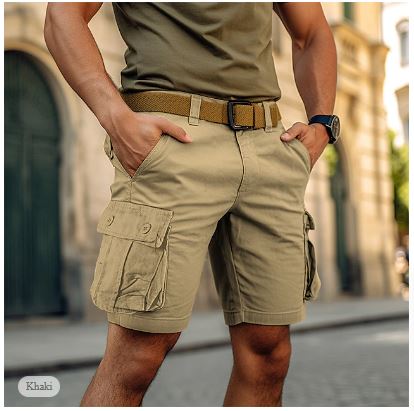 Levin - Herren Cargo-Sommer-Kurze Hosen - Image 4
