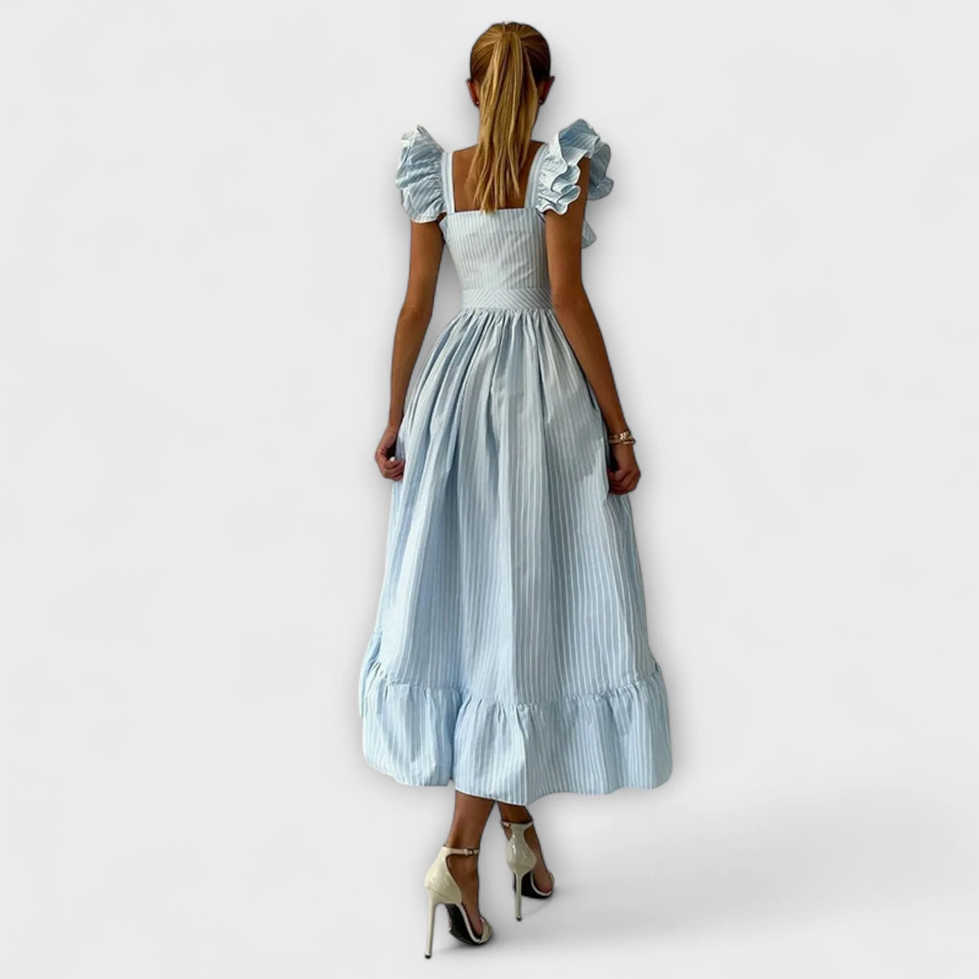 Lia - Ruffled Shirt Dress - Image 5