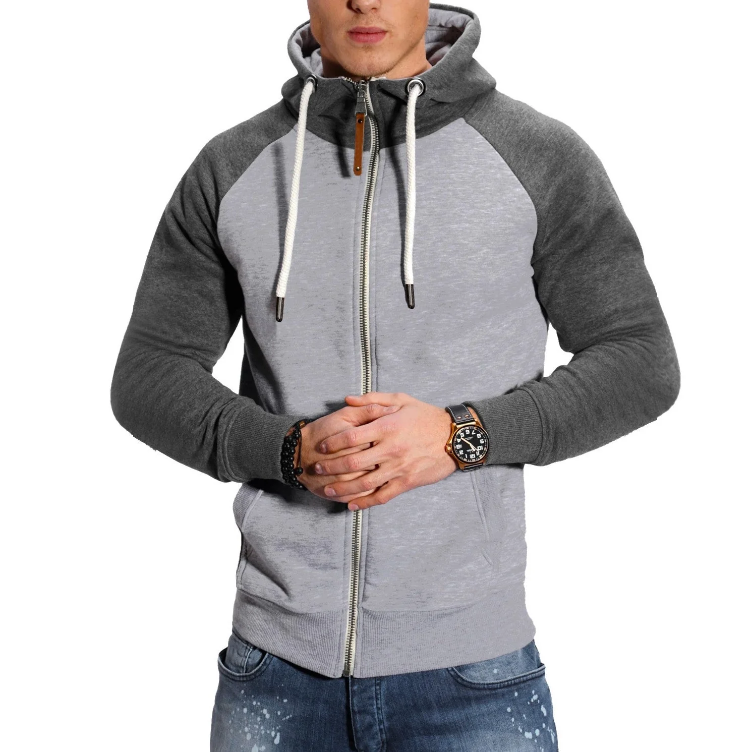Liam – Sportliche Herren Zip-Hoodie mit Kapuze - Image 5