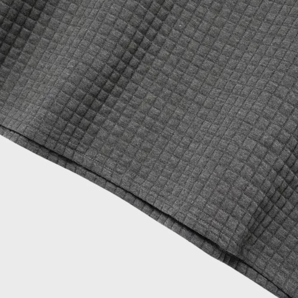 Liam | Waffelstrick-Poloshirt mit auffälliger Kontrastfarbe - Image 13