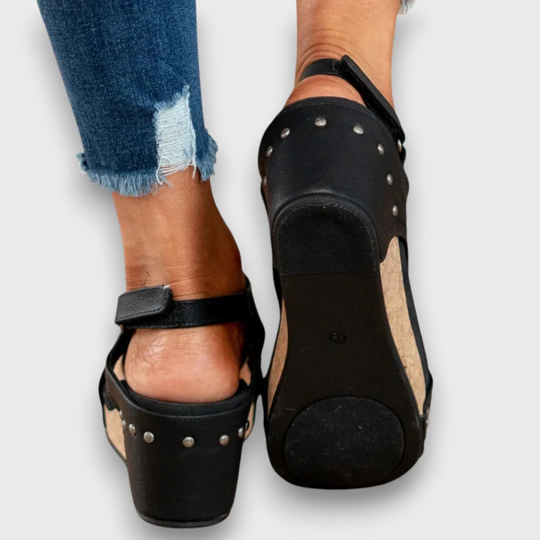 Liane – Keilsandalen mit Softleder-Effekt - Image 11