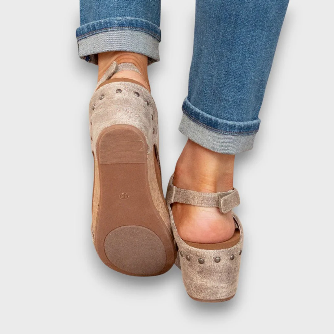 Liane – Keilsandalen mit Softleder-Effekt - Image 6