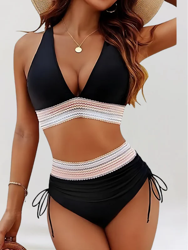 Lidia – Bauchweg-Bikini-Set mit hoher Taille - Image 2