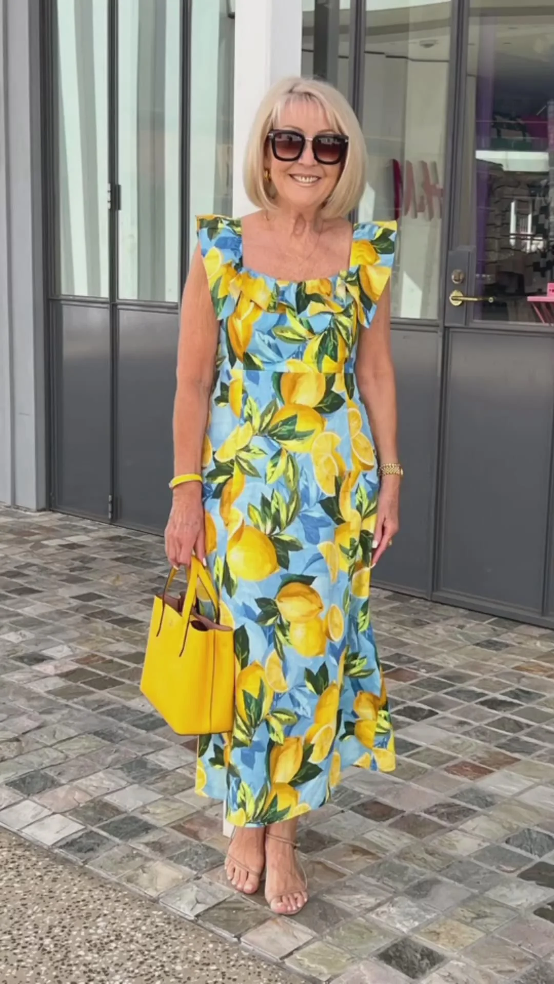 Limone – Sommerkleid mit Zitronenprint - Image 4