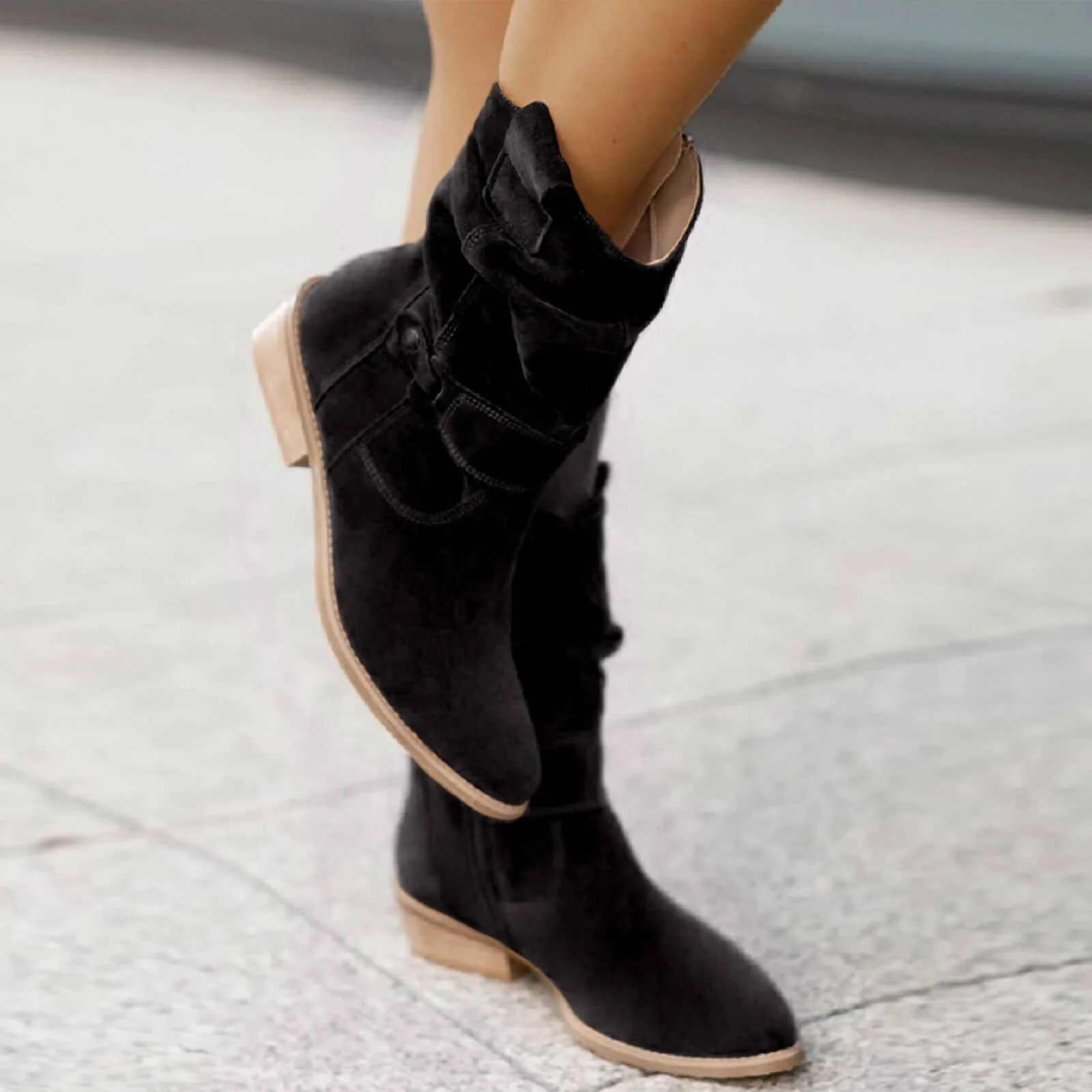 Lina | Der bequeme und hochwertige Wildleder-Stiefel - Image 2