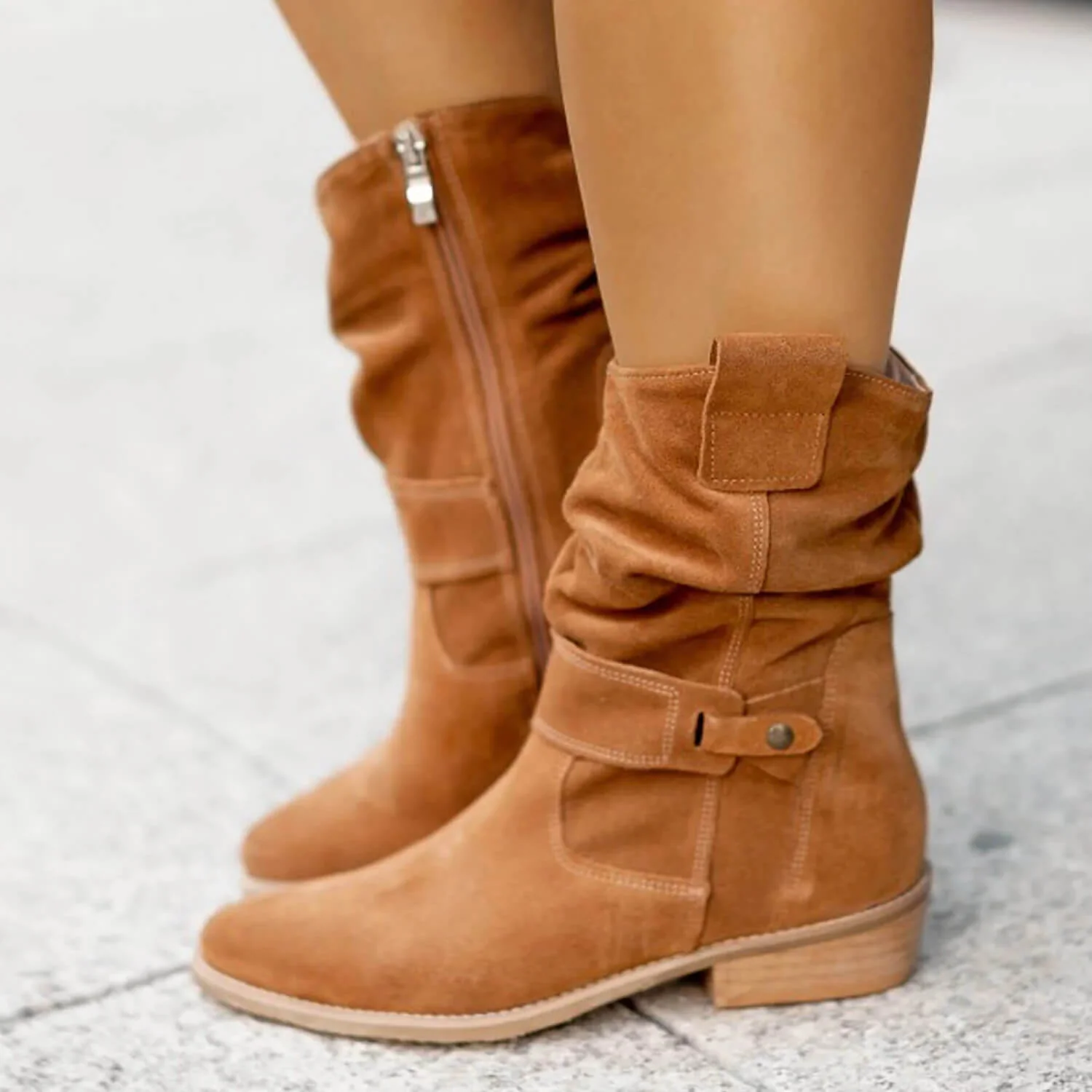 Lina | Der bequeme und hochwertige Wildleder-Stiefel - Image 3