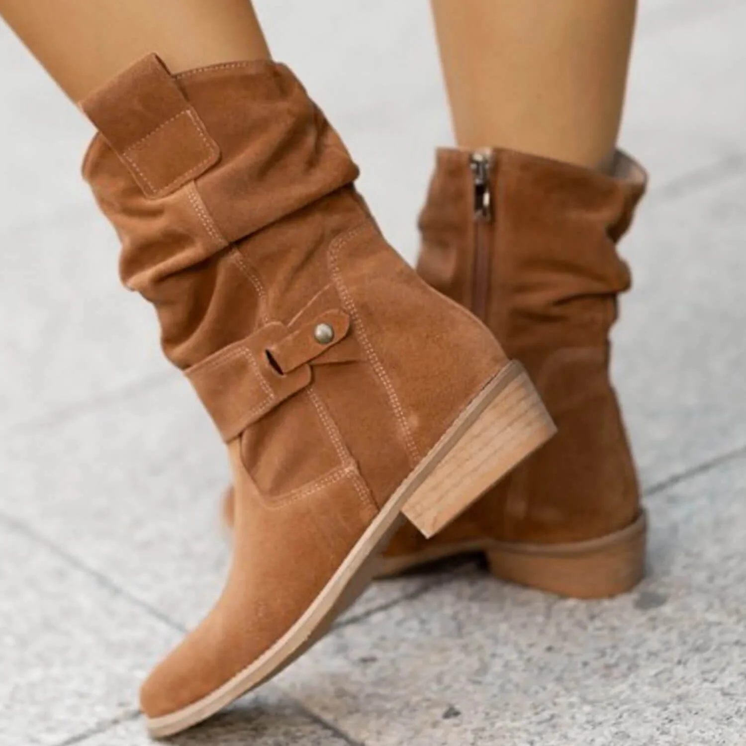 Lina | Der bequeme und hochwertige Wildleder-Stiefel - Image 6