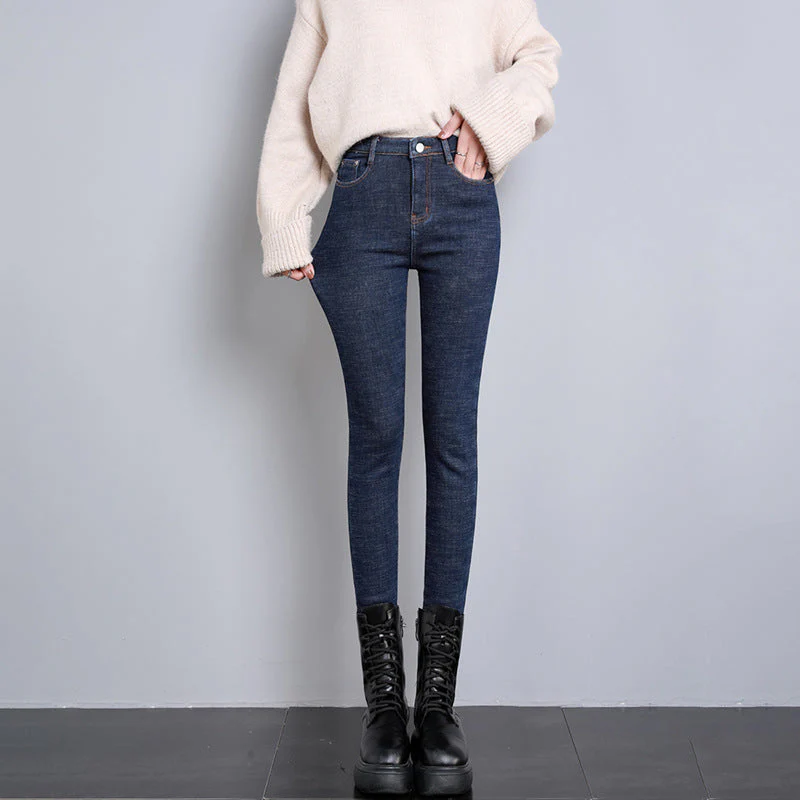 LINA JEANS MIT FLEECE-FUTTER - Image 4