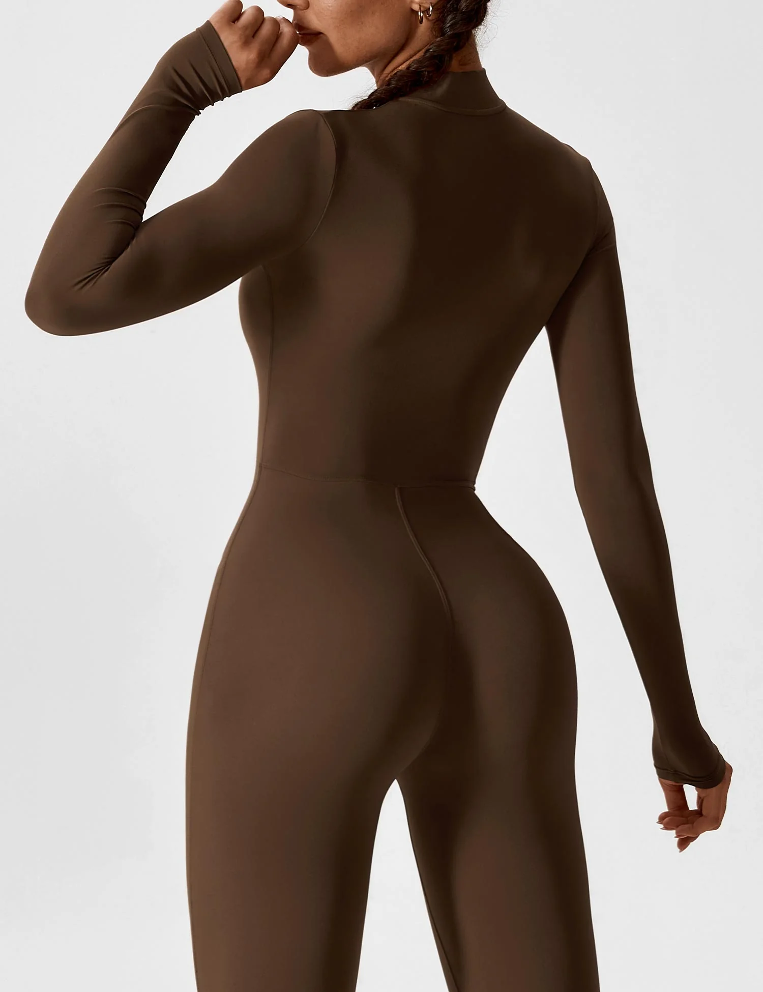 Lina | Nahtloser Full-Zip Bodysuit - Image 14