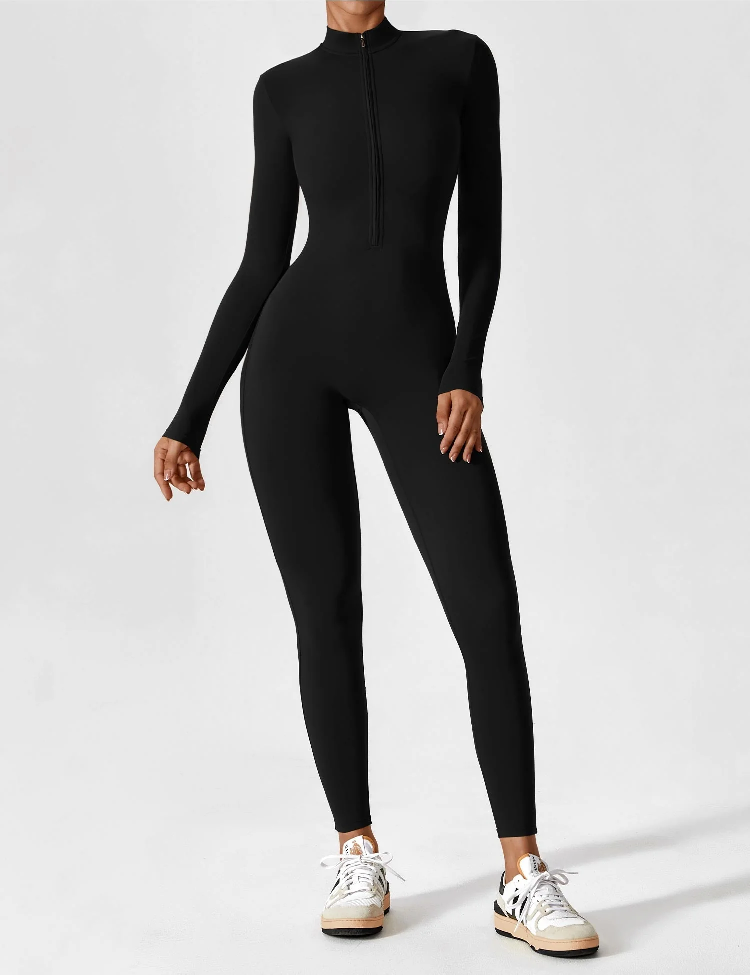 Lina | Nahtloser Full-Zip Bodysuit - Image 2