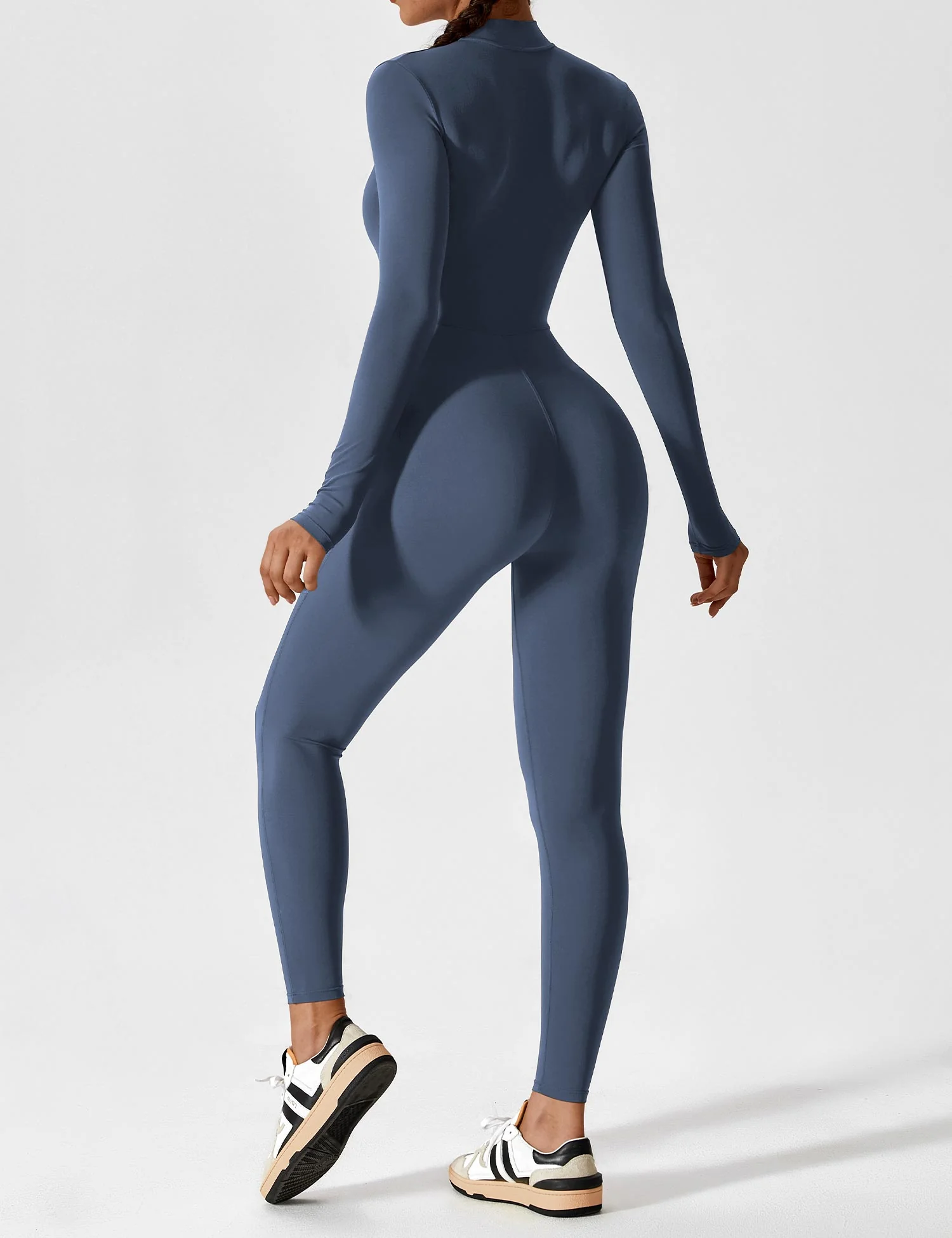 Lina | Nahtloser Full-Zip Bodysuit - Image 31