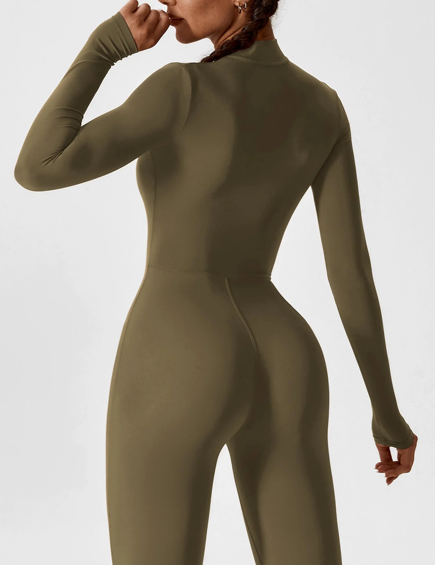 Lina | Nahtloser Full-Zip Bodysuit - Image 39