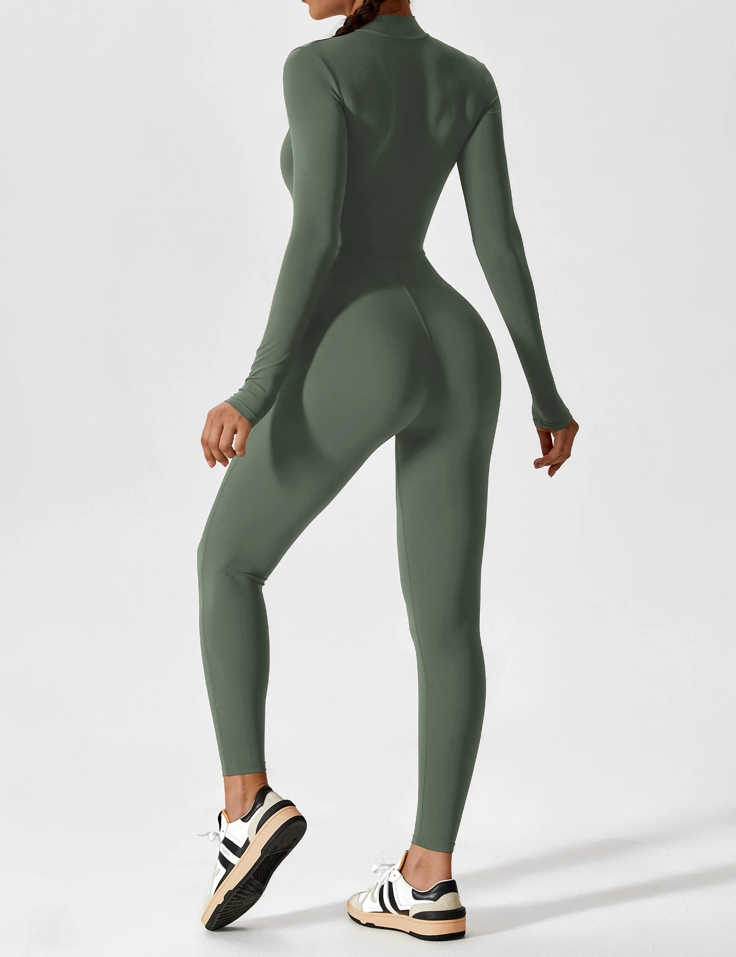 Lina | Nahtloser Full-Zip Bodysuit - Image 41