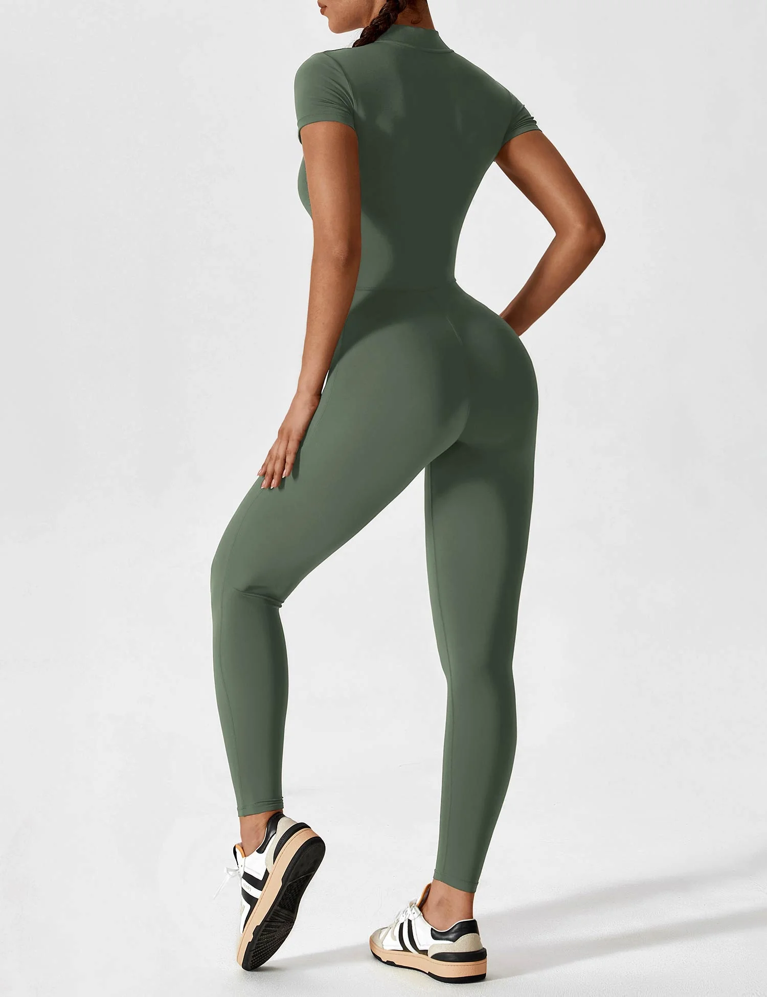 Lina | Nahtloser Full-Zip Bodysuit - Image 46