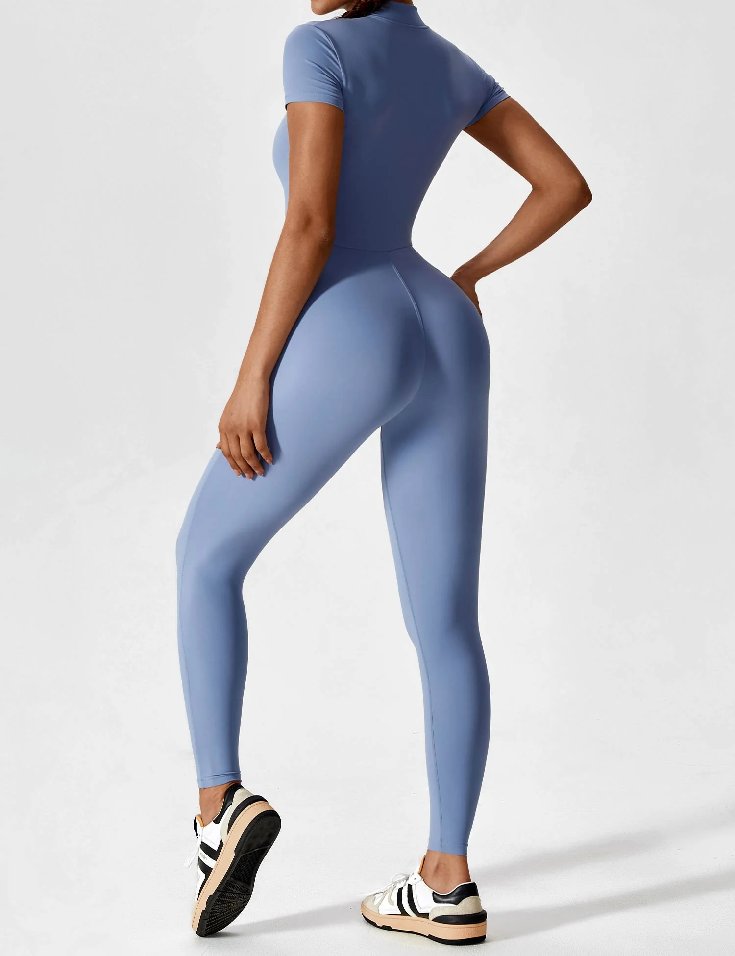 Lina | Nahtloser Full-Zip Bodysuit - Image 56
