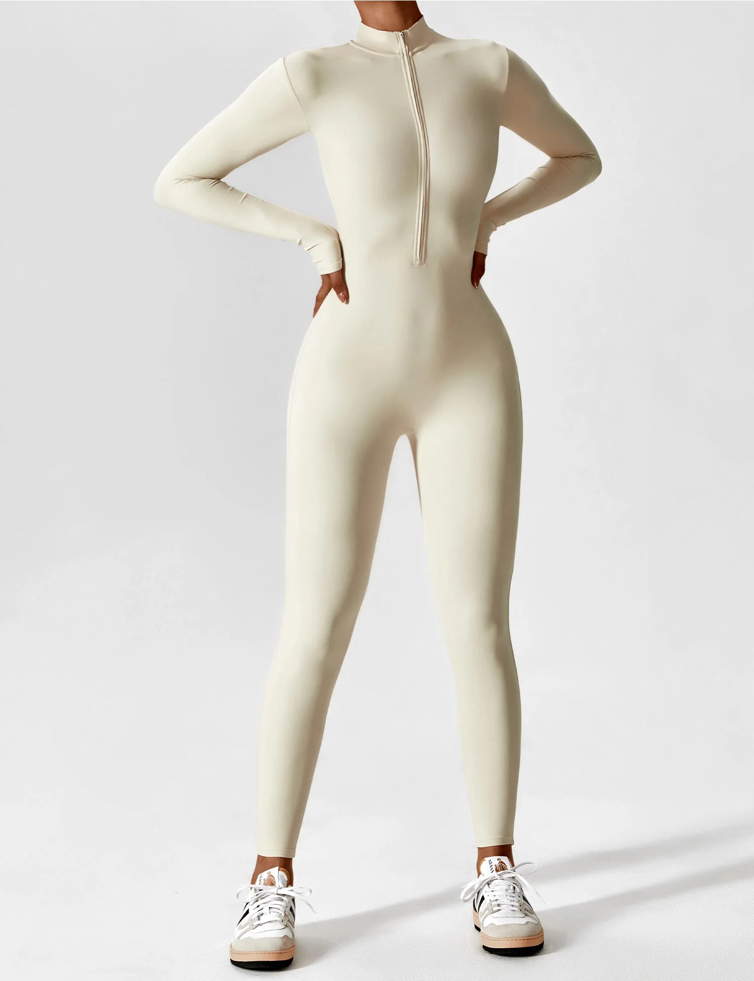 Lina | Nahtloser Full-Zip Bodysuit - Image 62