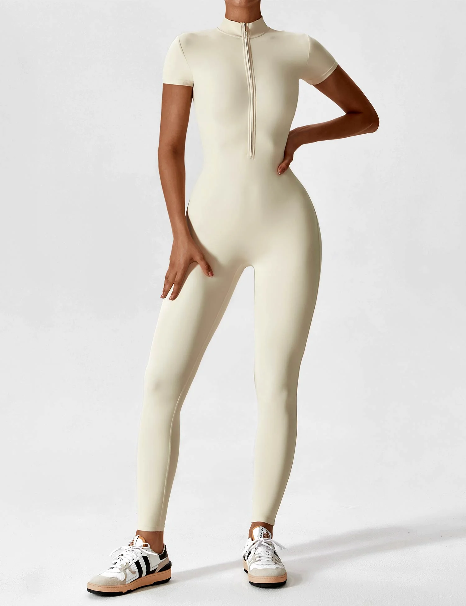 Lina | Nahtloser Full-Zip Bodysuit - Image 67