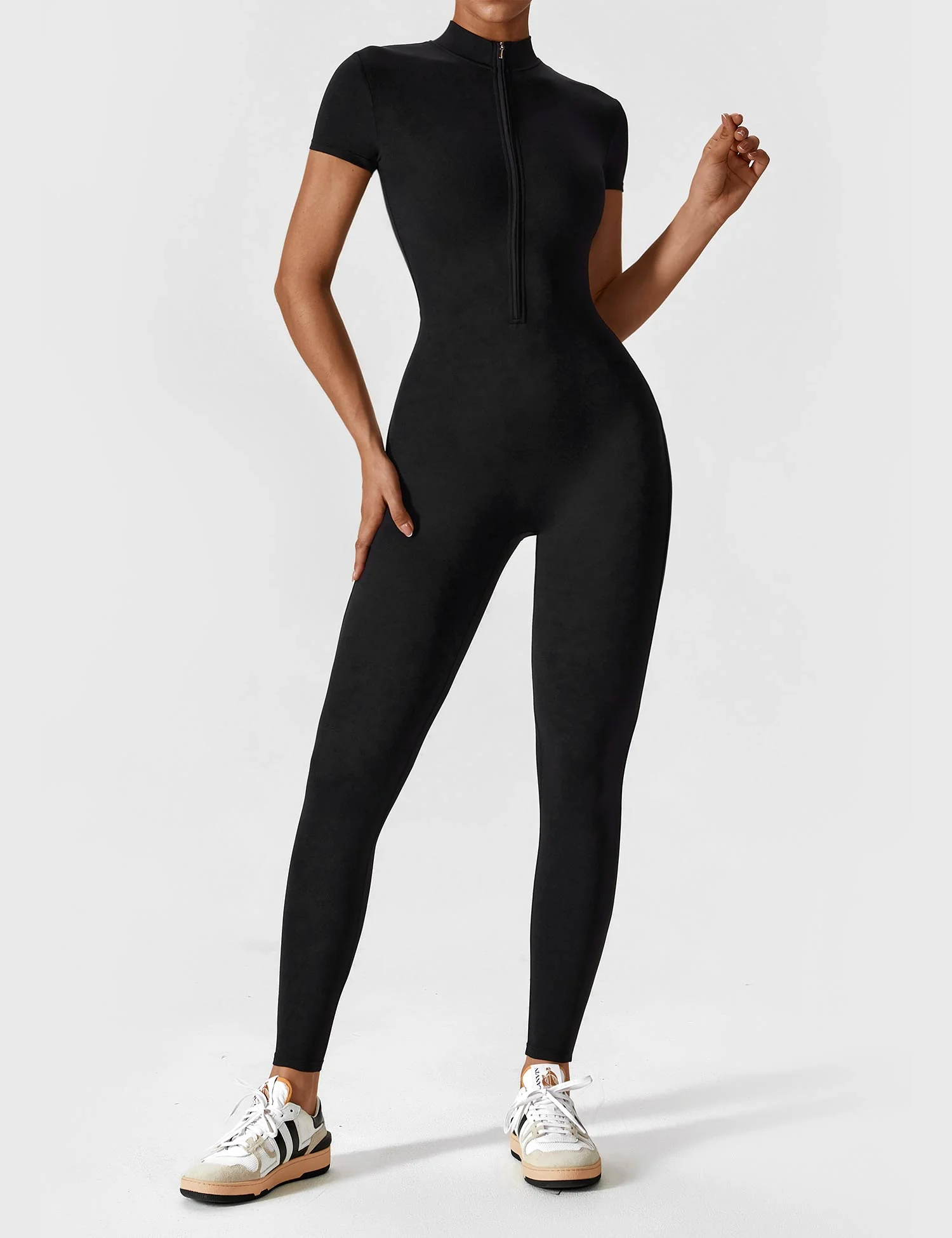 Lina | Nahtloser Full-Zip Bodysuit - Image 7