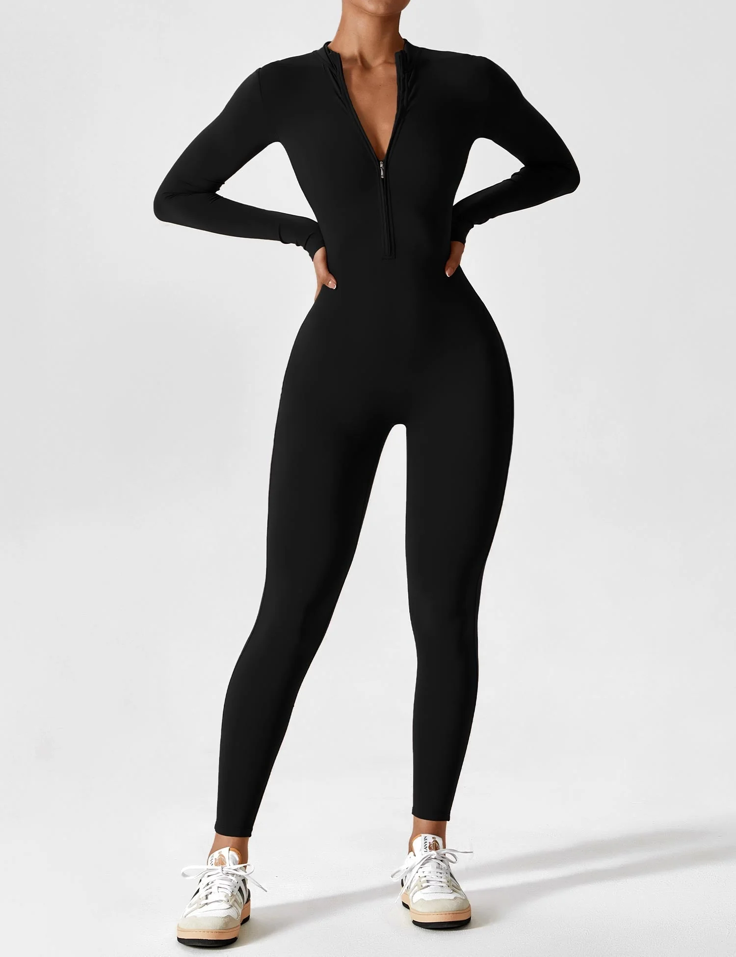Lina | Nahtloser Full-Zip Bodysuit - Image 71