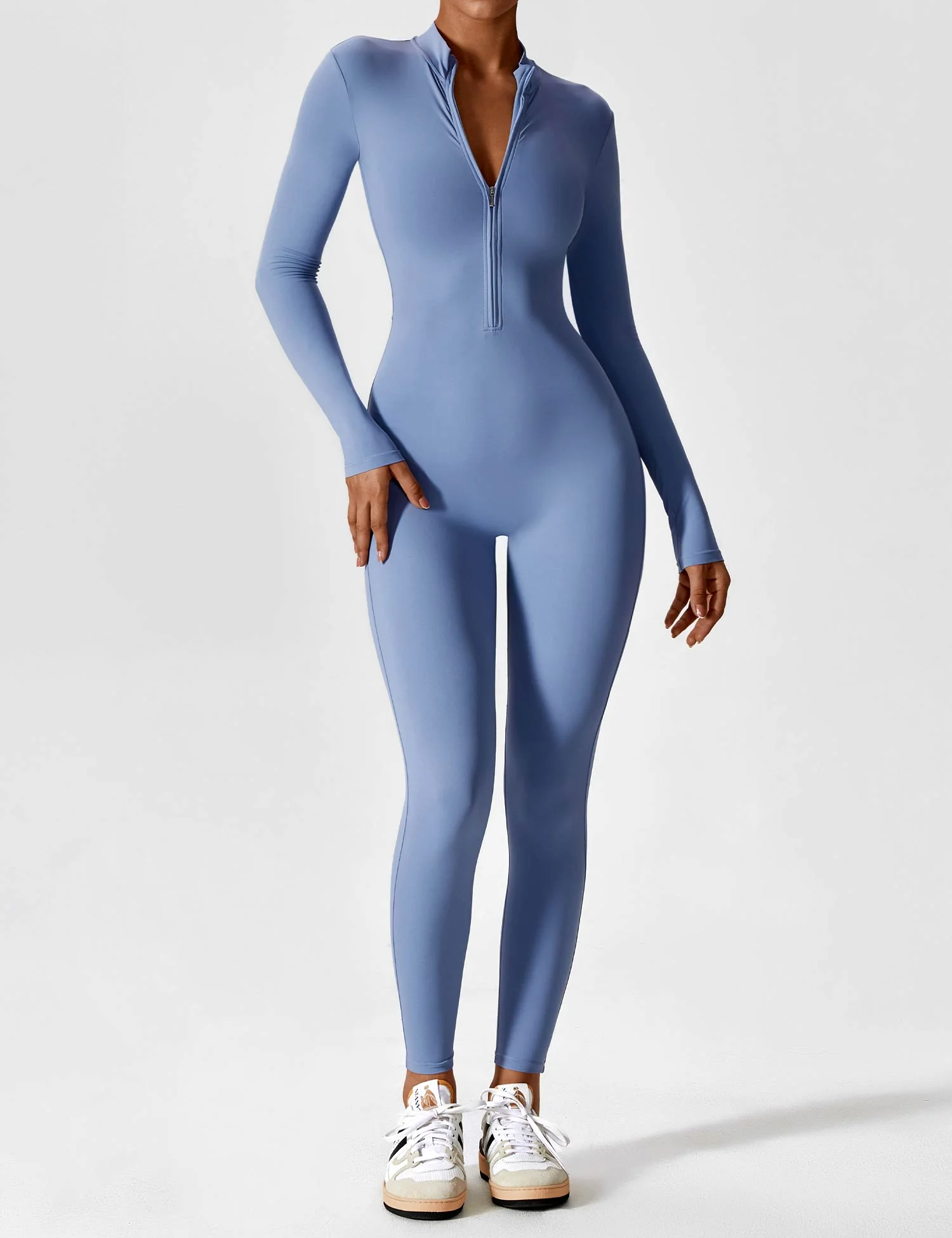 Lina | Nahtloser Full-Zip Bodysuit - Image 78