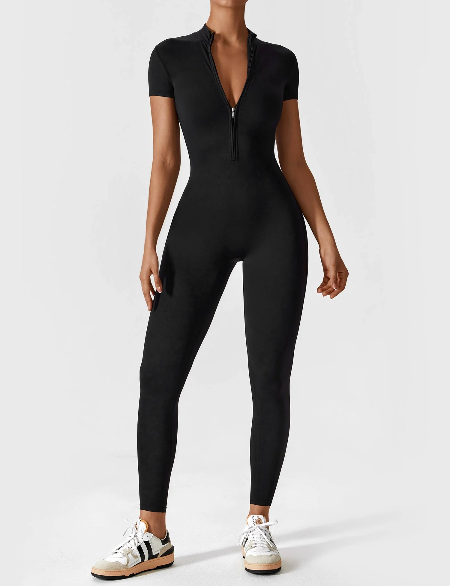 Lina | Nahtloser Full-Zip Bodysuit - Image 80