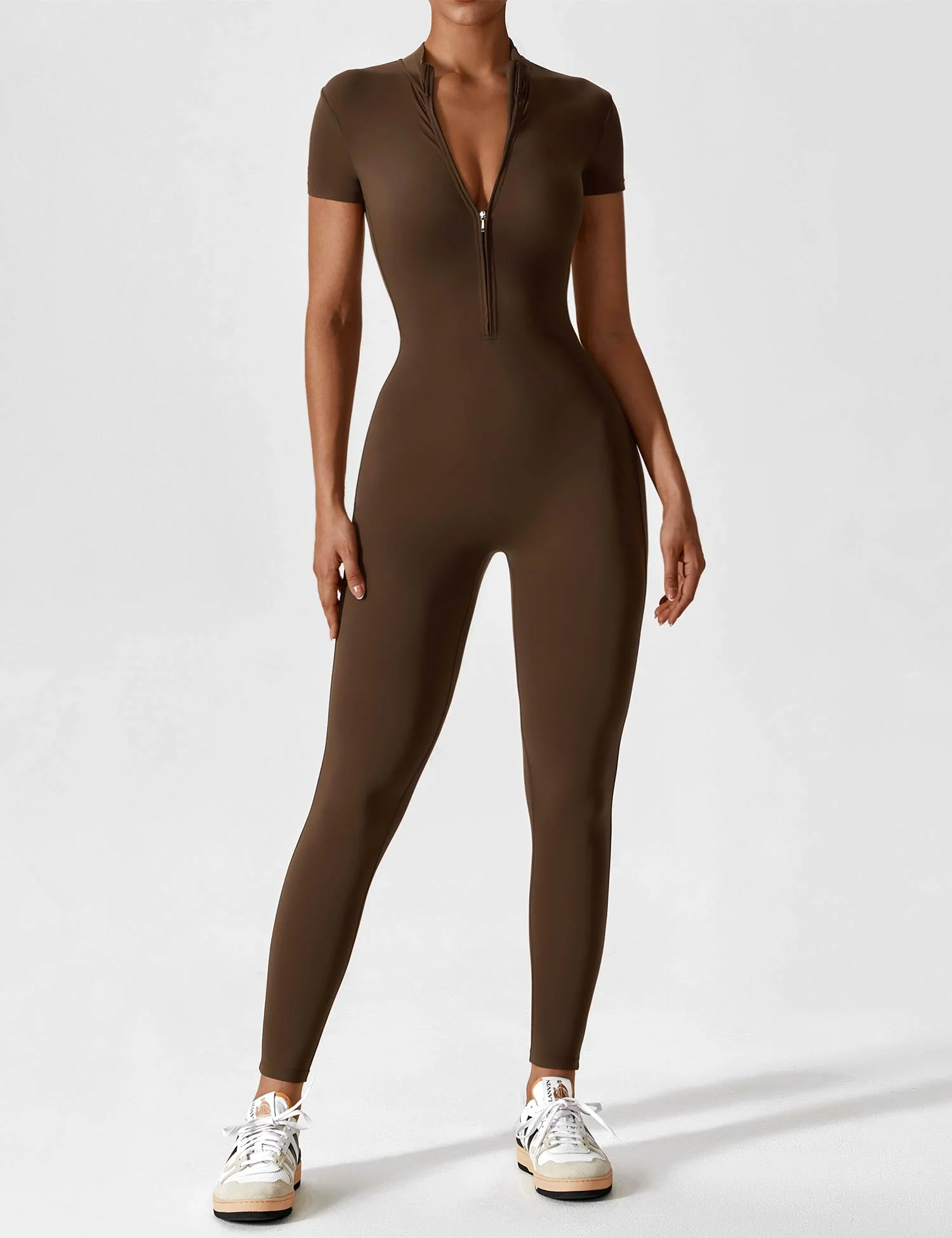 Lina | Nahtloser Full-Zip Bodysuit - Image 81