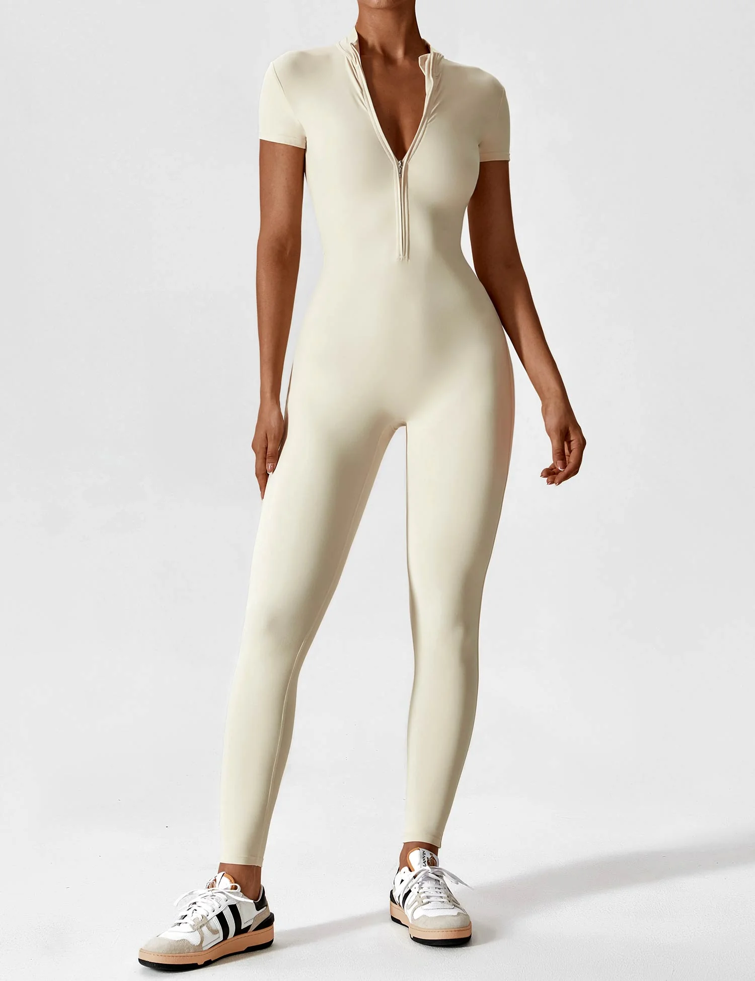 Lina | Nahtloser Full-Zip Bodysuit - Image 84