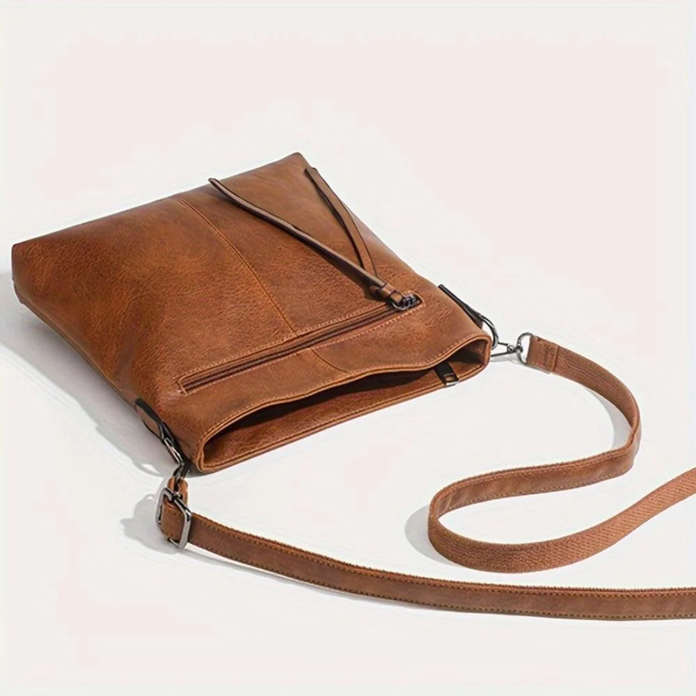 Lina | Vintage Schachbrett-Muster Umhängetasche - Image 7