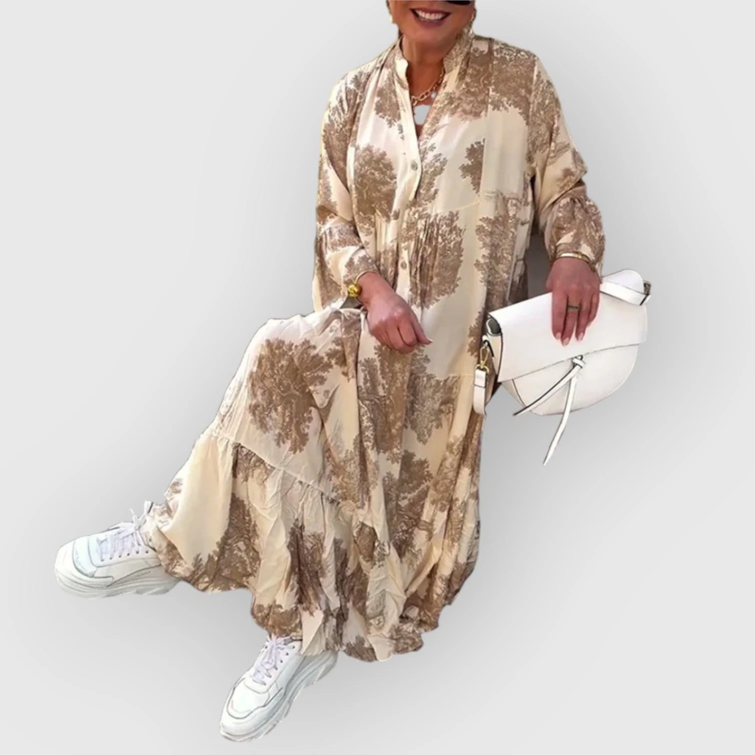 Linara – Fließendes Maxikleid - Image 2