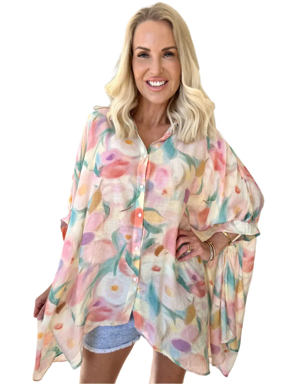 Lioraelle – Pastell-Aquarell-Oversize-Shirt - Image 10