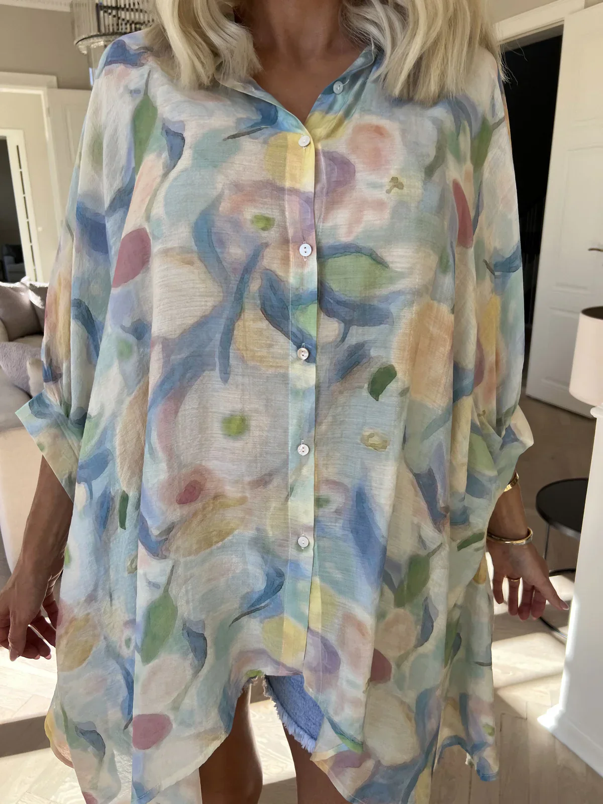 Lioraelle – Pastell-Aquarell-Oversize-Shirt - Image 5