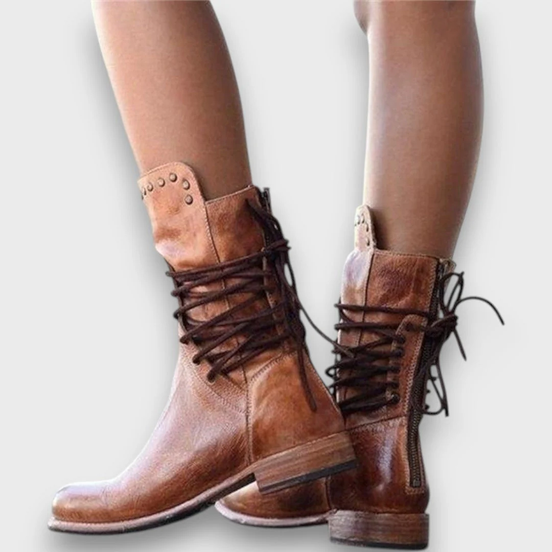 Lioren – Stiefeletten mit Schnürung - Image 4