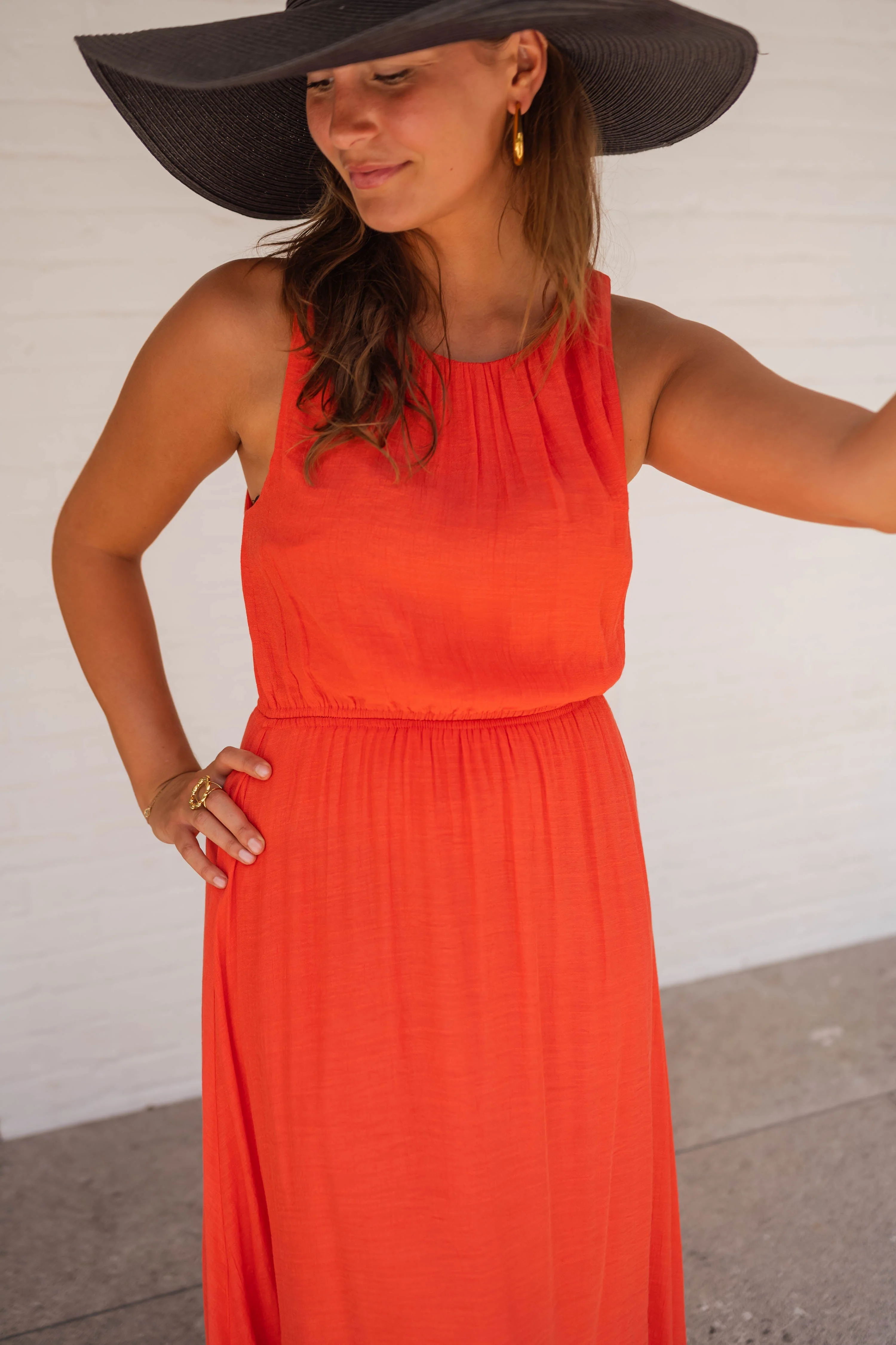 LISA™ | Das Sommerkleid in kräftigem Orange - Image 6