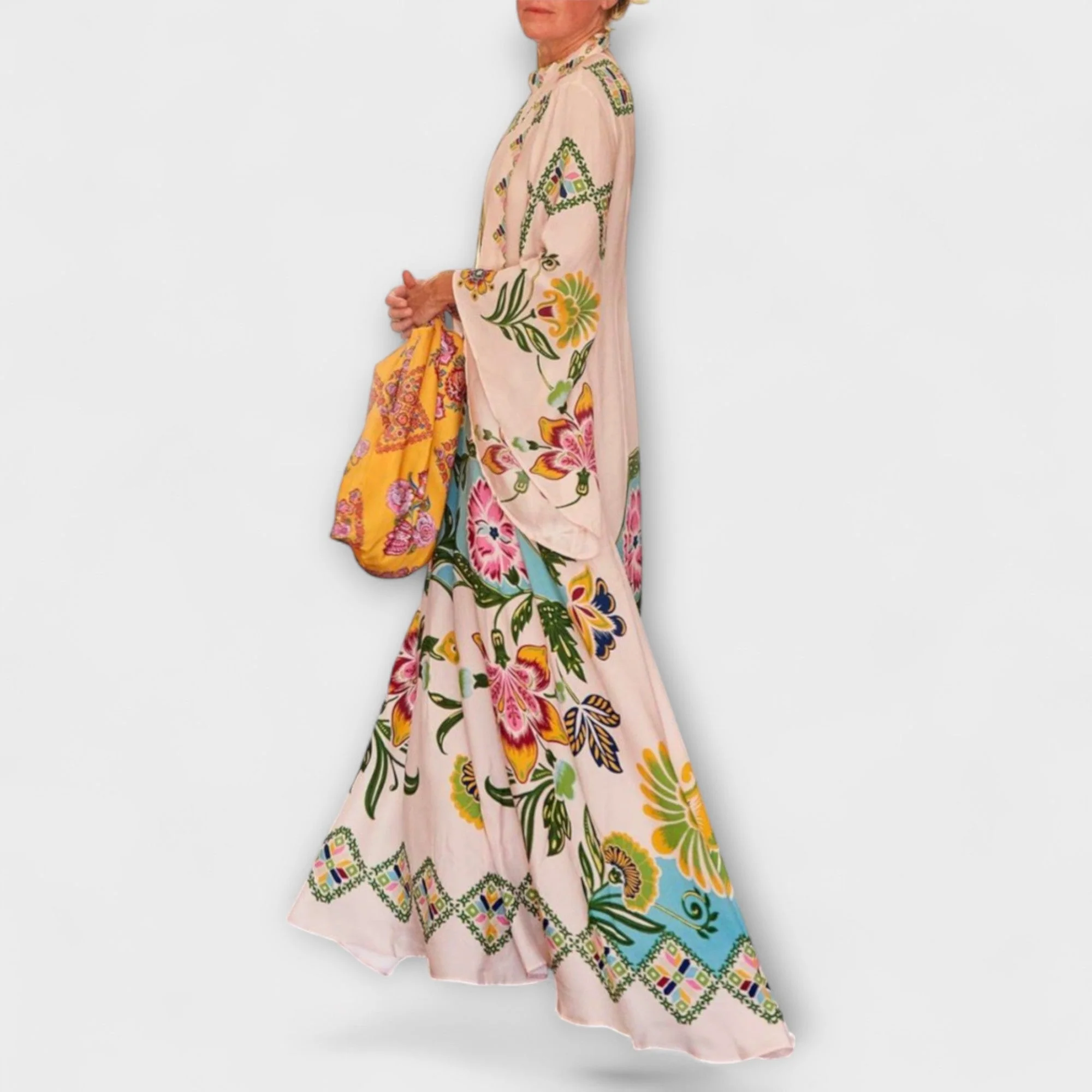 Lisa - Elegantes Maxikleid mit floralem Muster und fließendem Schnitt - Image 5