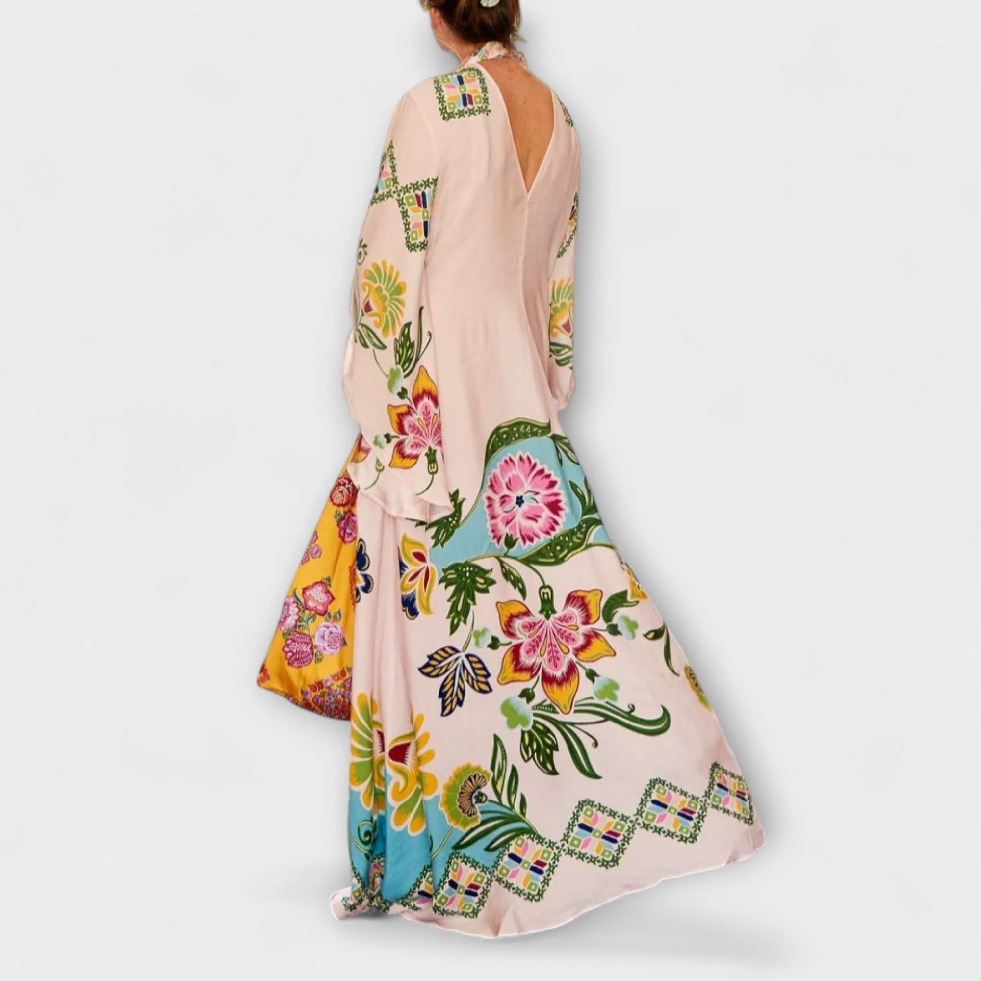 Lisa - Elegantes Maxikleid mit floralem Muster und fließendem Schnitt - Image 6