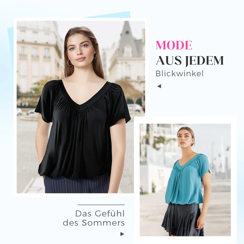 Lisbeth™ Schmeichelhaft Gefaltete Bluse - Image 10