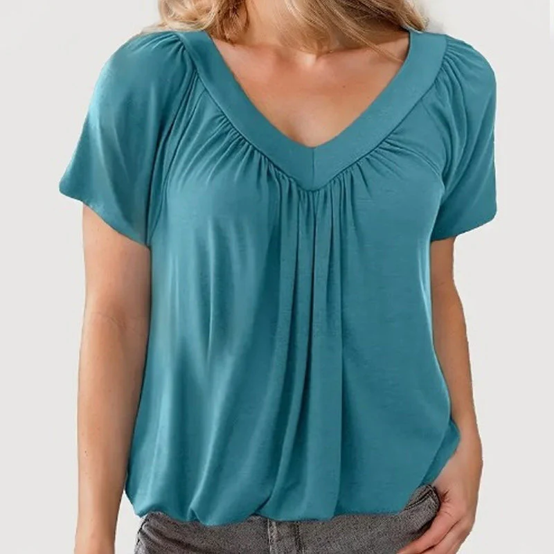 Lisbeth™ Schmeichelhaft Gefaltete Bluse - Image 6