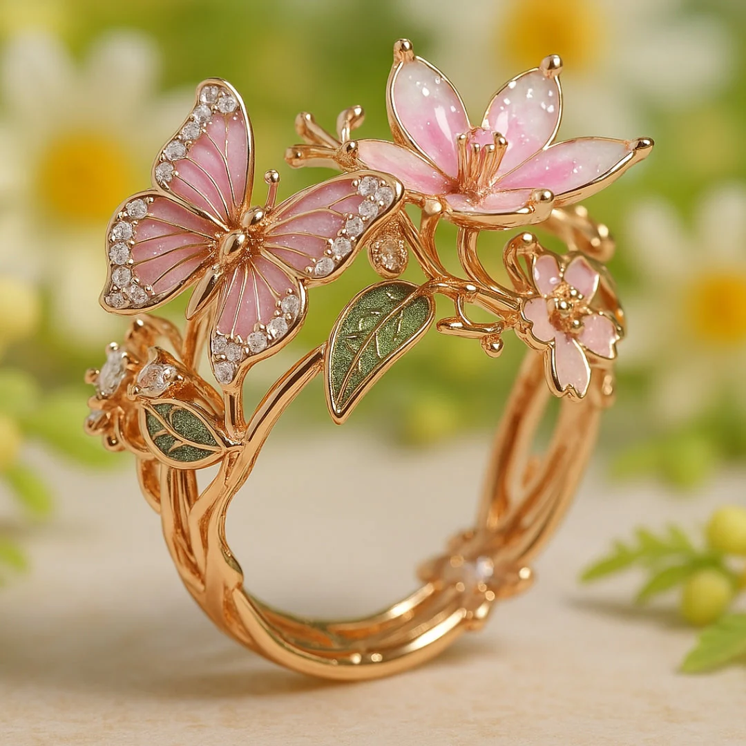 Liselotte – Blütenpoesie-Ring - Image 5
