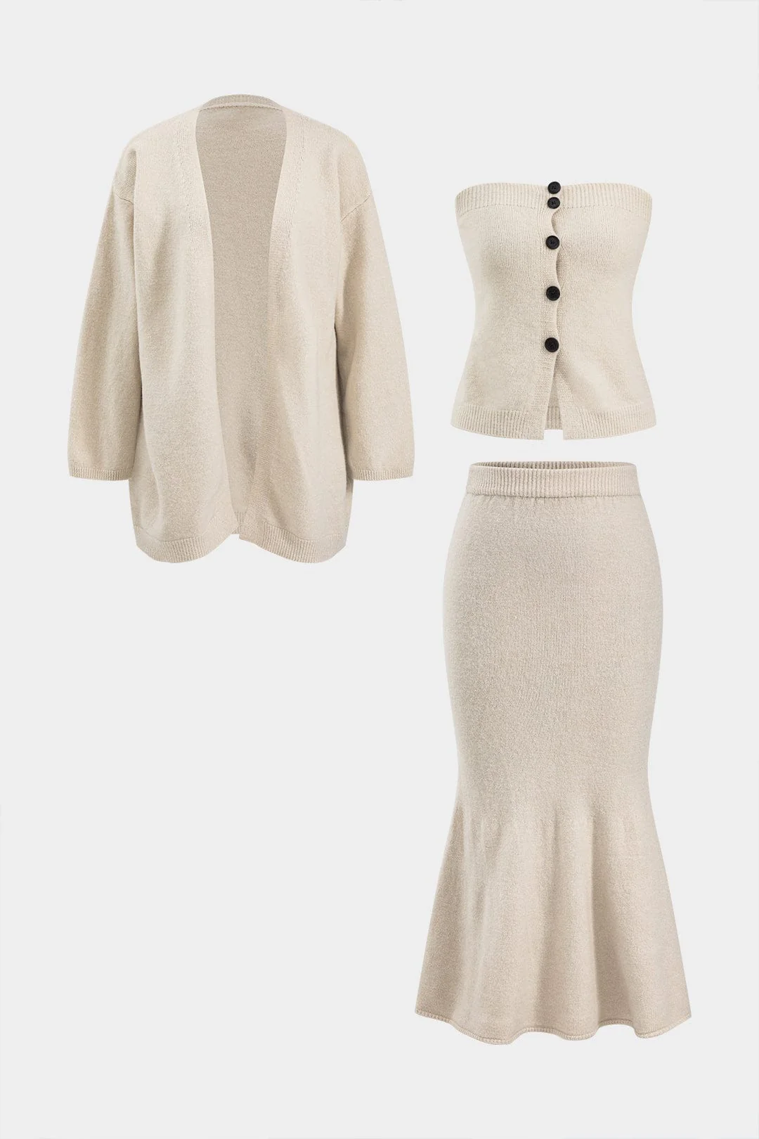 Liselotte | Elegantes Strick-Zweiteiler-Set mit Cardigan - Image 12