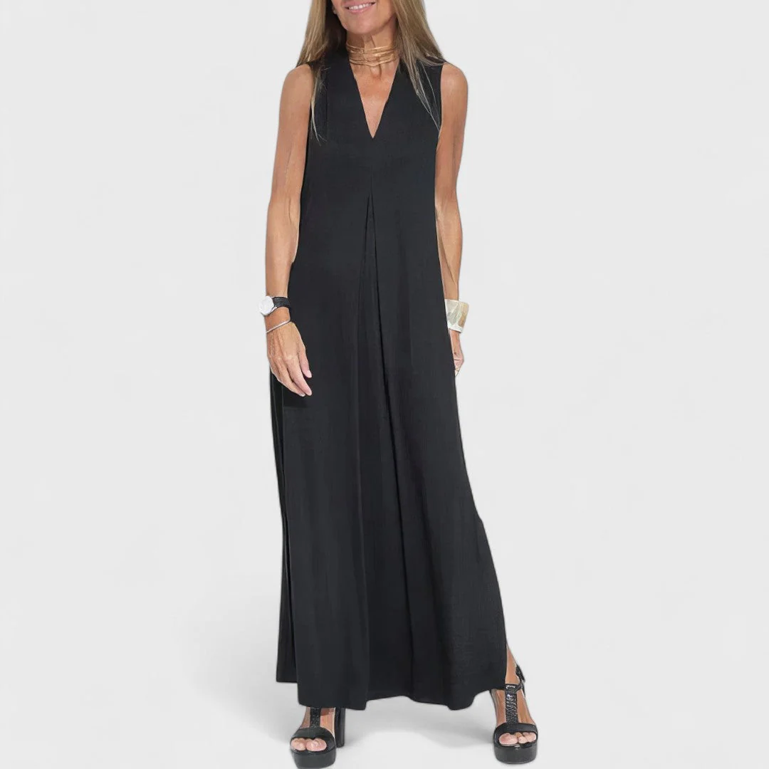 Livana – Maxikleid mit raffinierter Drapierung - Image 2
