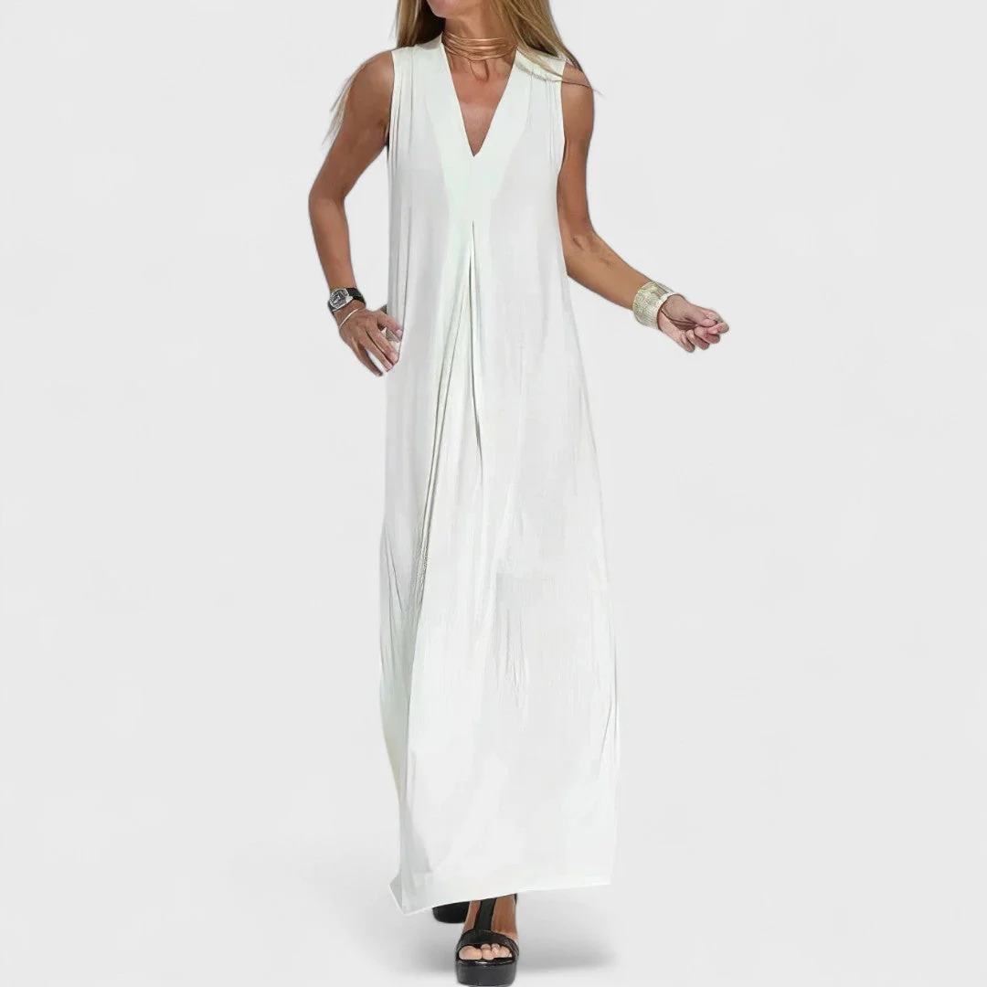 Livana – Maxikleid mit raffinierter Drapierung - Image 4
