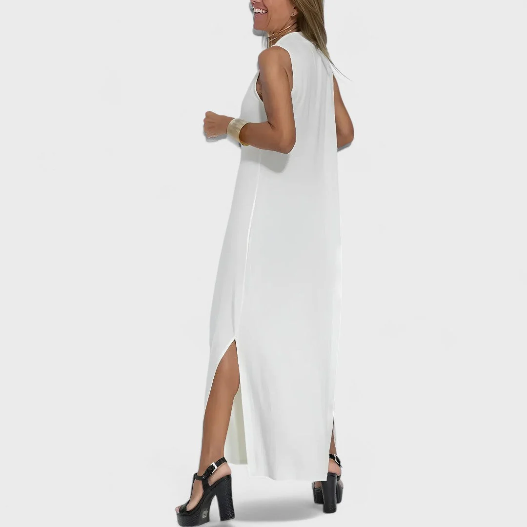 Livana – Maxikleid mit raffinierter Drapierung - Image 7