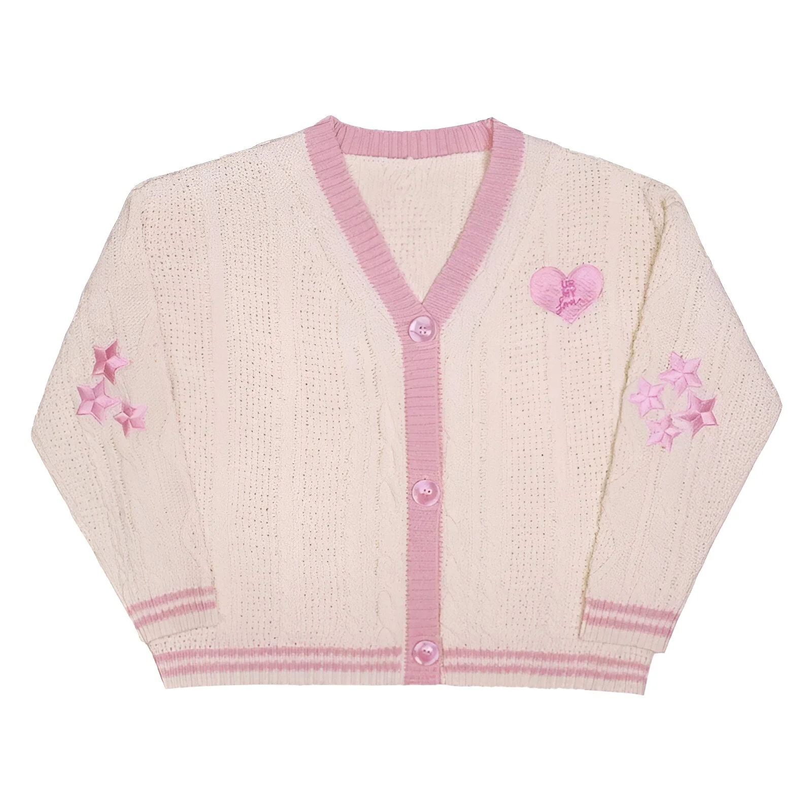 Livia | Gemütliche Strickweste mit Sternstickerei - Image 10