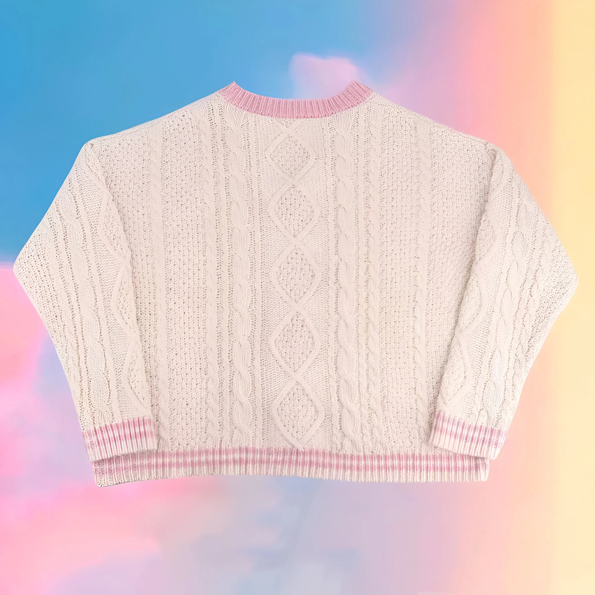 Livia | Gemütliche Strickweste mit Sternstickerei - Image 3