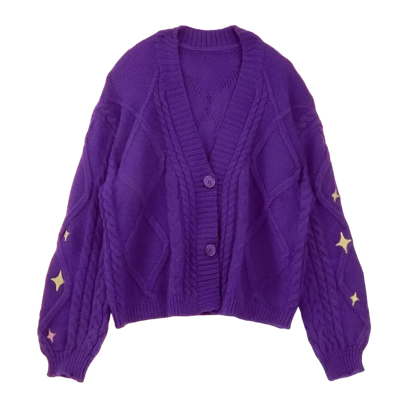 Livia | Gemütliche Strickweste mit Sternstickerei - Image 7